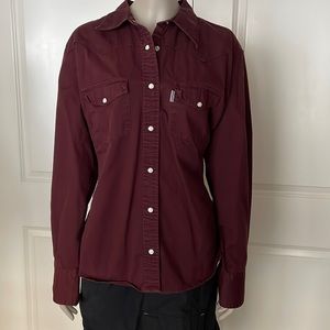 Carhartt Women’s 100% Cotton Snap Front Work Shirt